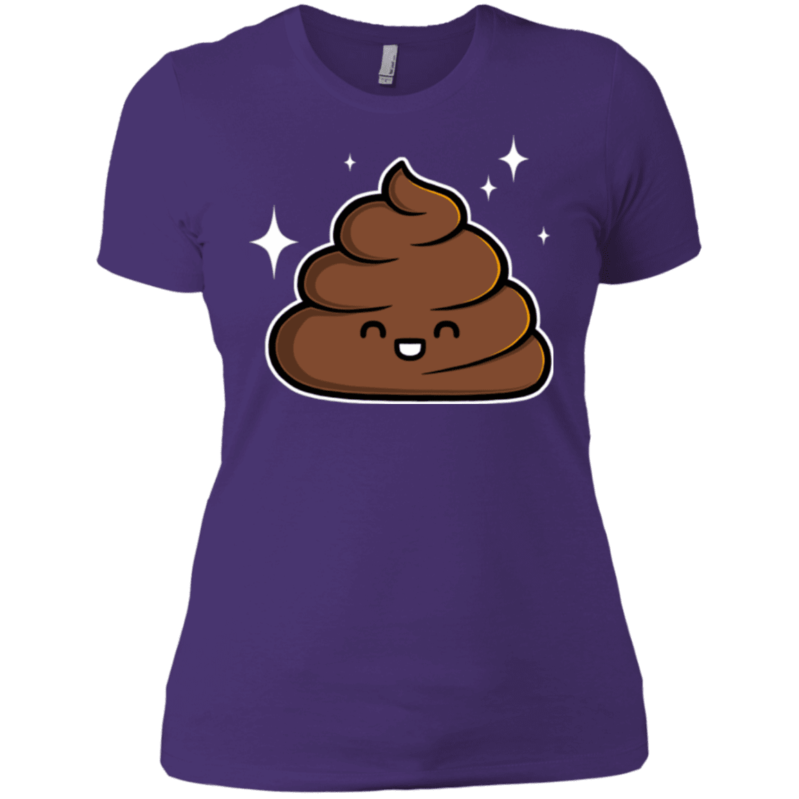 T-Shirts Purple / X-Small Cutie Poop Women's Premium T-Shirt
