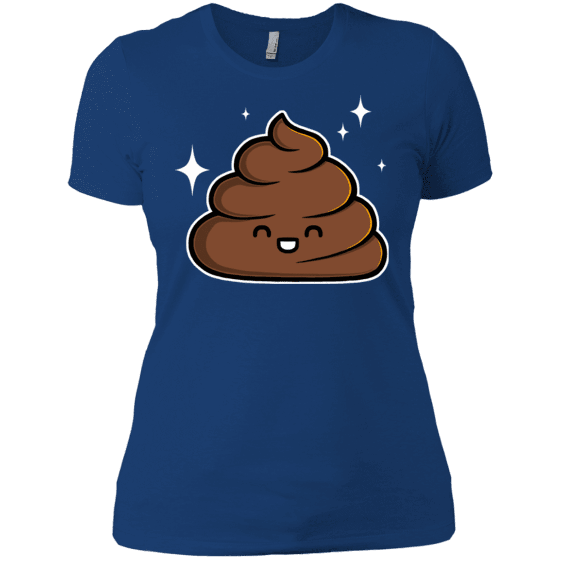 T-Shirts Royal / X-Small Cutie Poop Women's Premium T-Shirt