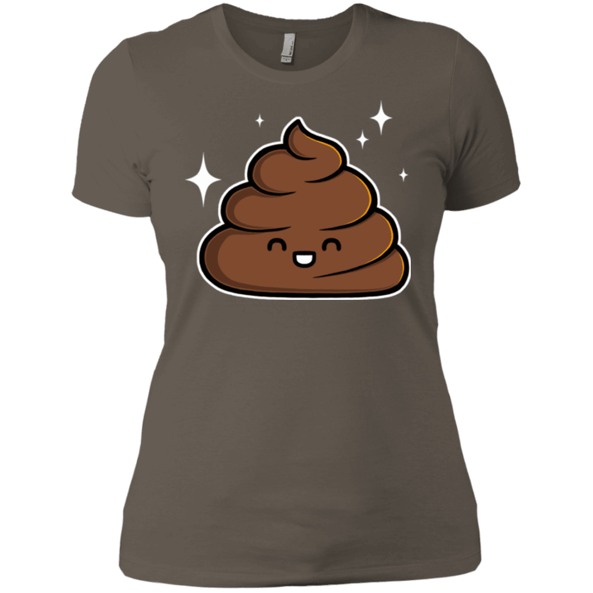 T-Shirts Warm Grey / X-Small Cutie Poop Women's Premium T-Shirt