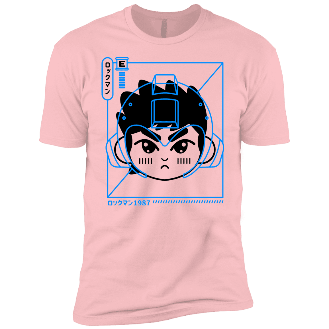 T-Shirts Light Pink / YXS Cyber Helmet Rokkuman Boys Premium T-Shirt