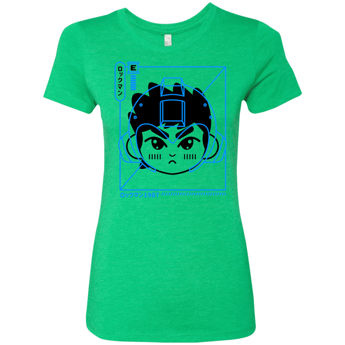 T-Shirts Envy / S Cyber Helmet Rokkuman Women's Triblend T-Shirt