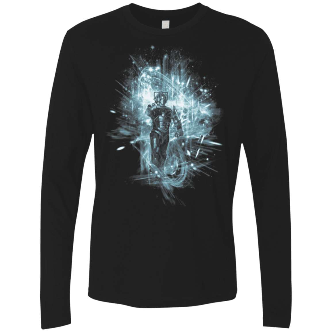 T-Shirts Black / Small Cyber Storm Men's Premium Long Sleeve
