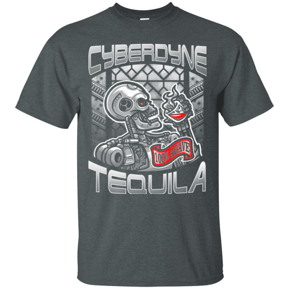 T-Shirts Dark Heather / Small Cyberdyne Whiskey T-Shirt