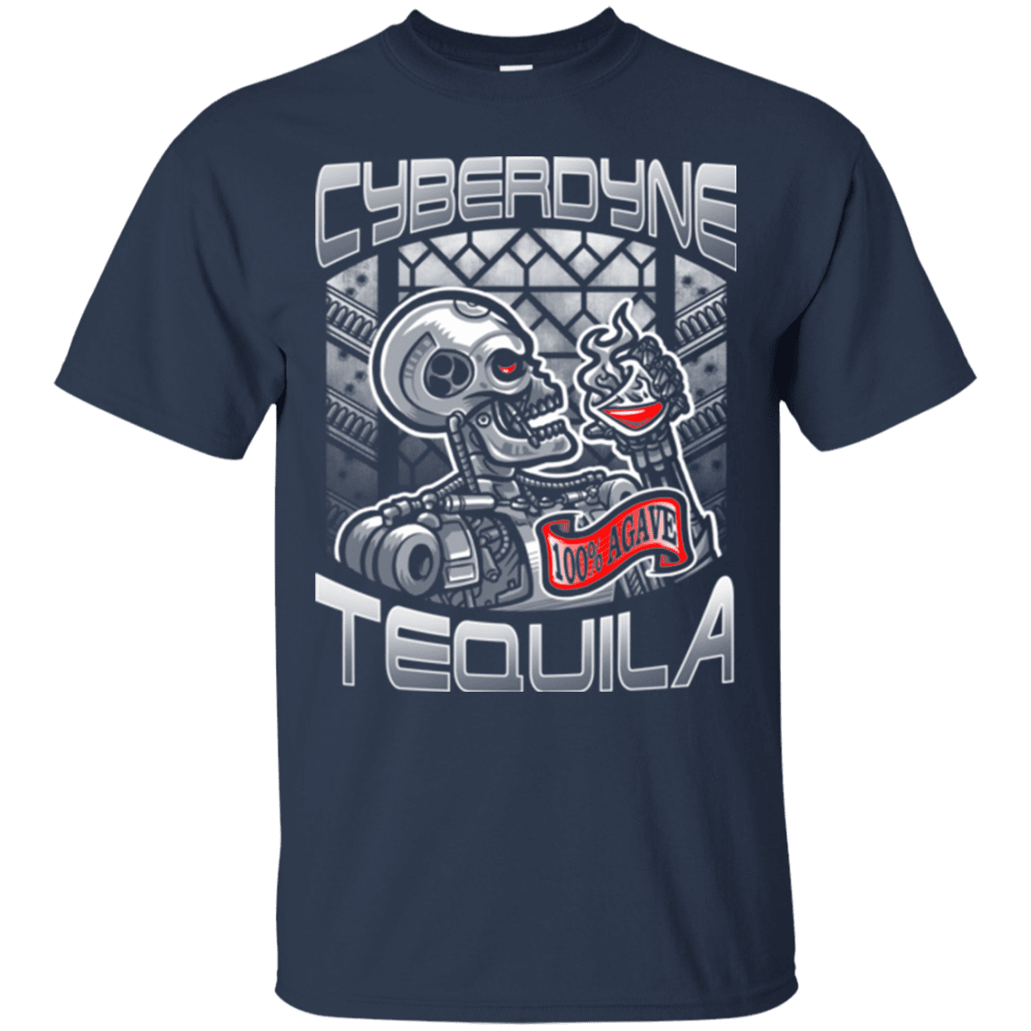 T-Shirts Navy / Small Cyberdyne Whiskey T-Shirt
