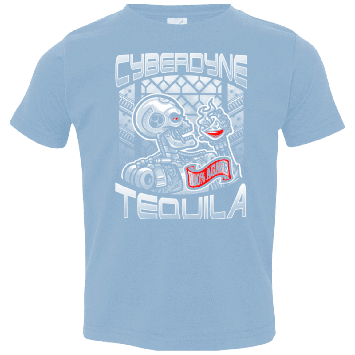 T-Shirts Light Blue / 2T Cyberdyne Whiskey Toddler Premium T-Shirt