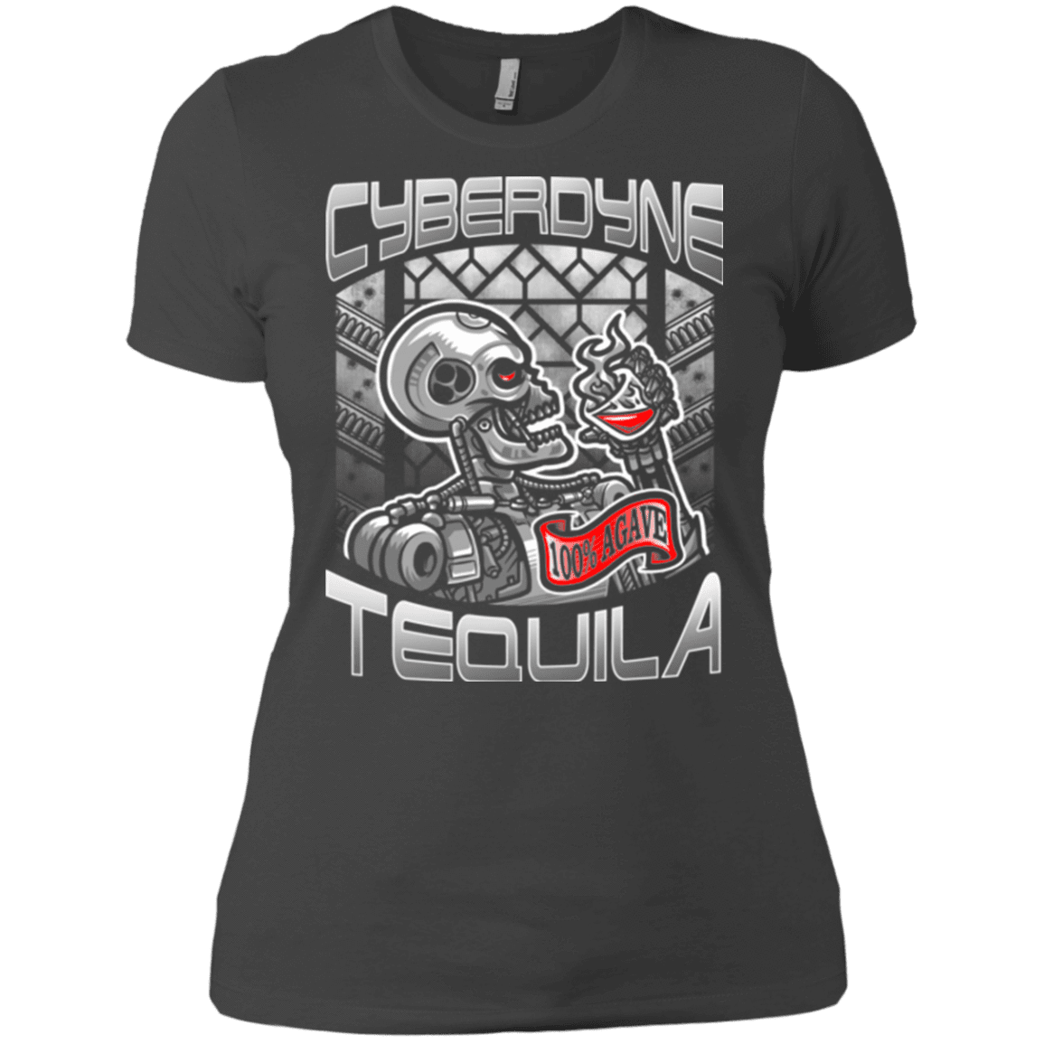 T-Shirts Heavy Metal / X-Small Cyberdyne Whiskey Women's Premium T-Shirt