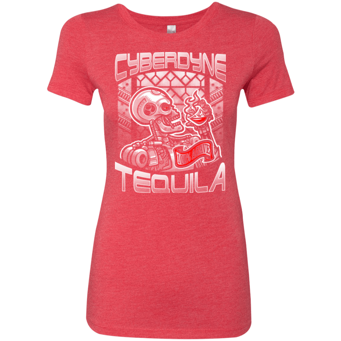 T-Shirts Vintage Red / Small Cyberdyne Whiskey Women's Triblend T-Shirt