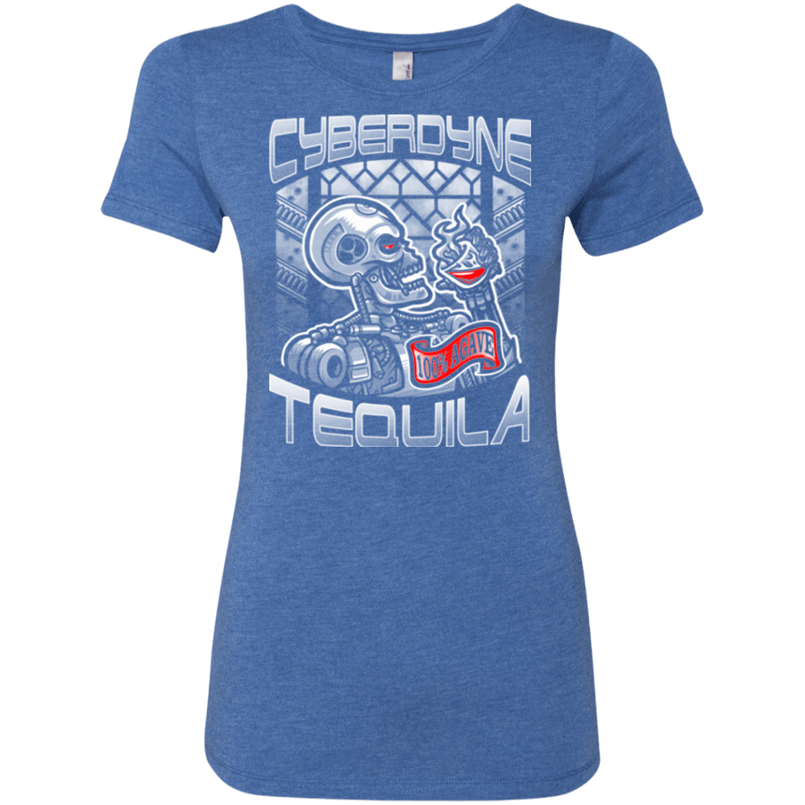 T-Shirts Vintage Royal / Small Cyberdyne Whiskey Women's Triblend T-Shirt