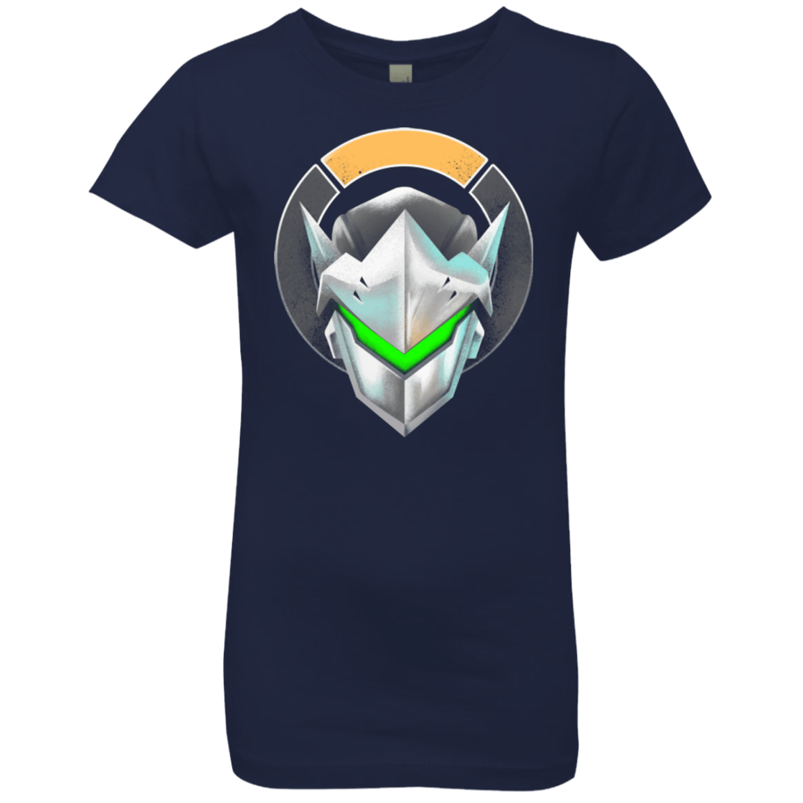 T-Shirts Midnight Navy / YXS Cyborg Ninja Girls Premium T-Shirt