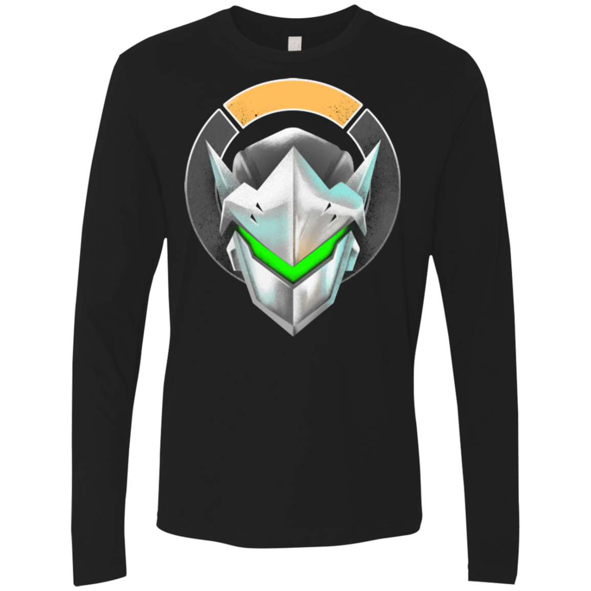 T-Shirts Black / Small Cyborg Ninja Men's Premium Long Sleeve