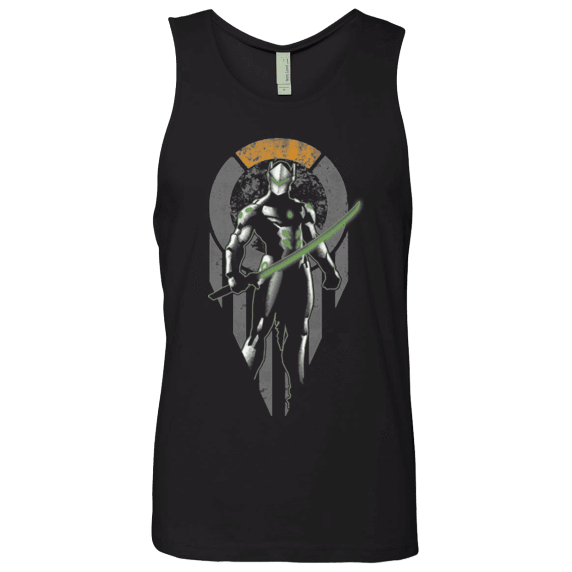 T-Shirts Black / Small Cyborg Ninja Men's Premium Tank Top