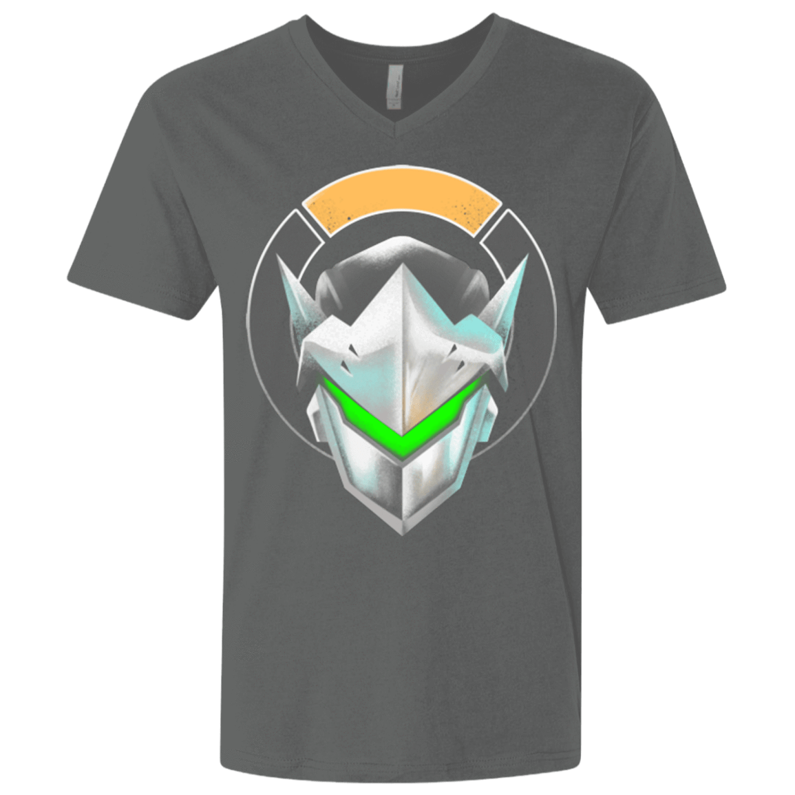 T-Shirts Heavy Metal / X-Small Cyborg Ninja Men's Premium V-Neck