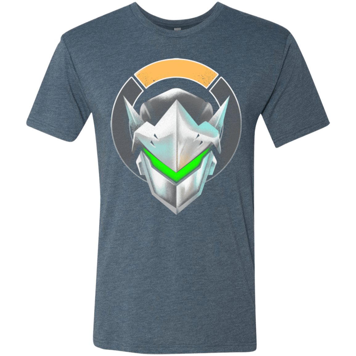 T-Shirts Indigo / Small Cyborg Ninja Men's Triblend T-Shirt