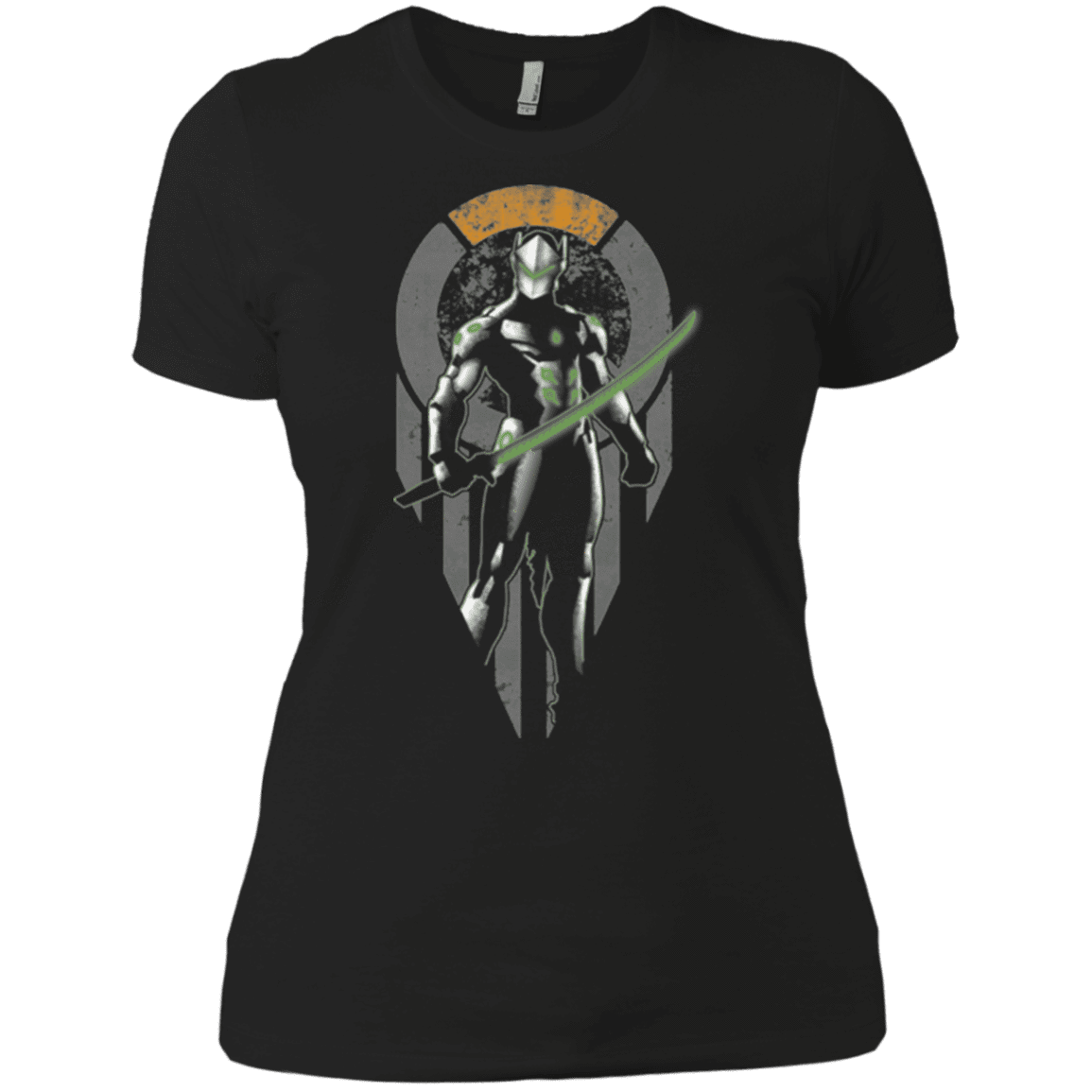 T-Shirts Black / X-Small Cyborg Ninja Women's Premium T-Shirt