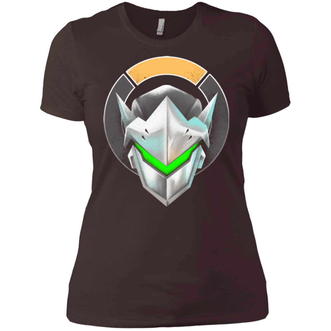 T-Shirts Dark Chocolate / X-Small Cyborg Ninja Women's Premium T-Shirt