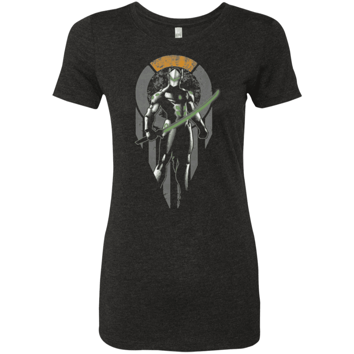 T-Shirts Vintage Black / Small Cyborg Ninja Women's Triblend T-Shirt
