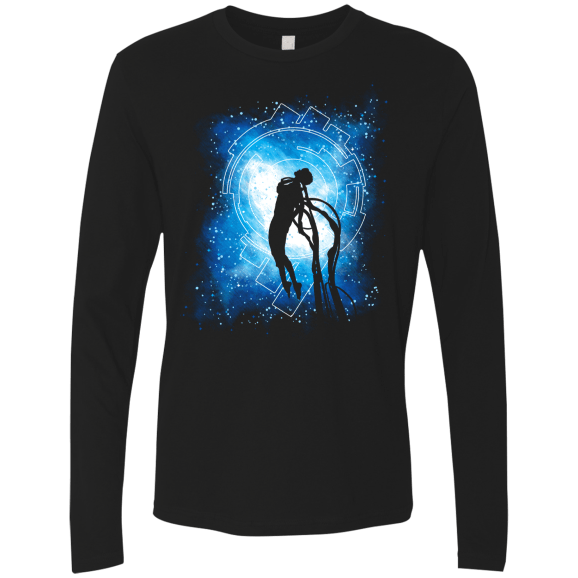 T-Shirts Black / S Cyborg Transformation Men's Premium Long Sleeve