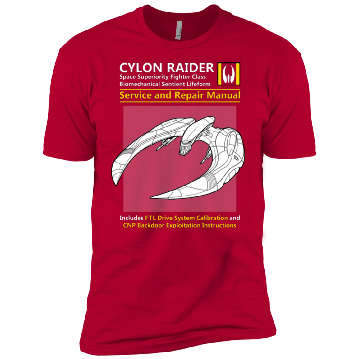 T-Shirts Red / YXS CYLON RAIDER SERVICE & REPAIR MANUAL Boys Premium T-Shirt