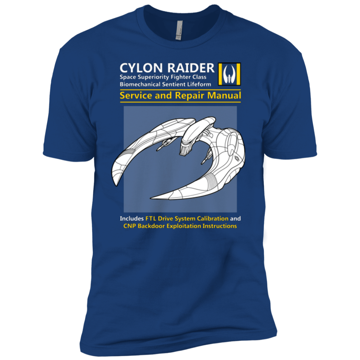 T-Shirts Royal / YXS CYLON RAIDER SERVICE & REPAIR MANUAL Boys Premium T-Shirt