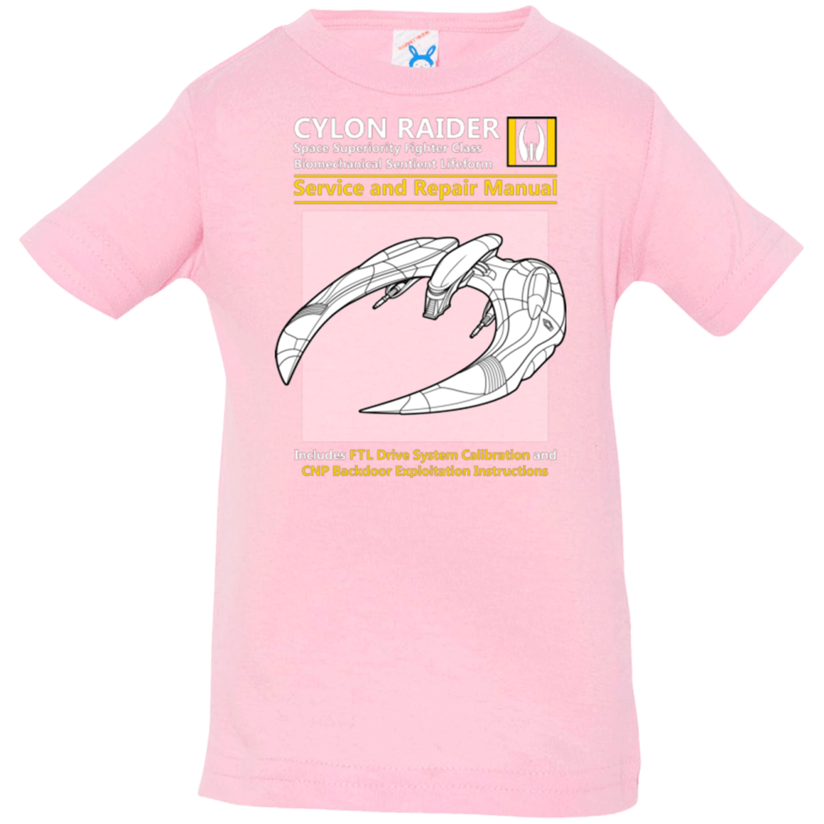 T-Shirts Pink / 6 Months CYLON RAIDER SERVICE & REPAIR MANUAL Infant Premium T-Shirt