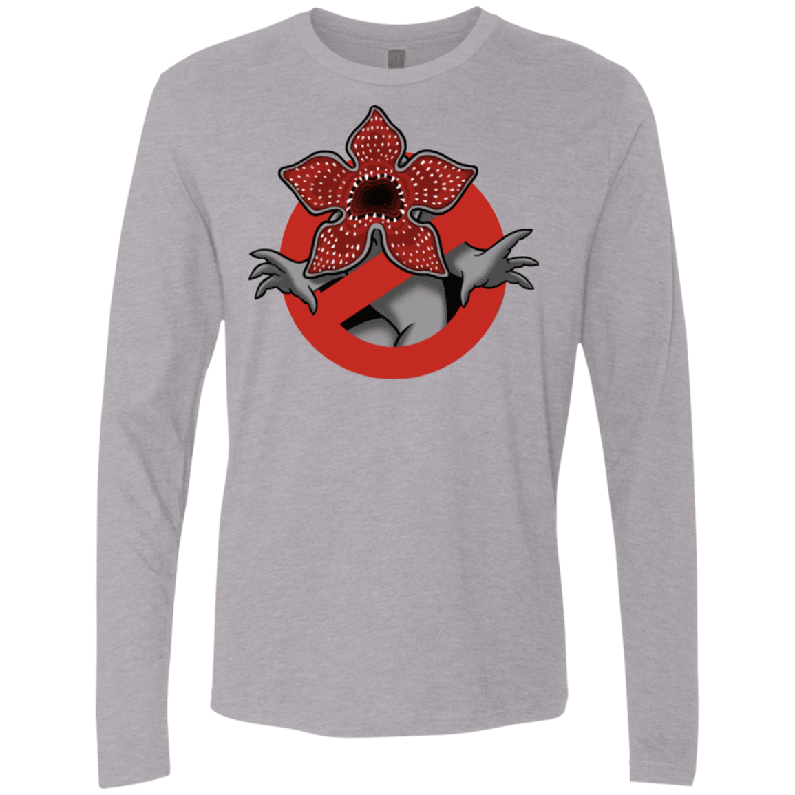 T-Shirts Heather Grey / Small D Busters Men's Premium Long Sleeve
