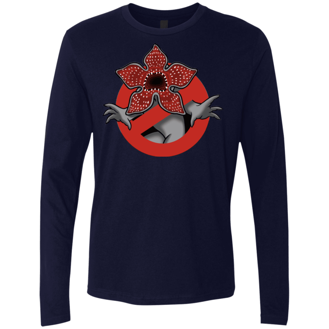 T-Shirts Midnight Navy / Small D Busters Men's Premium Long Sleeve
