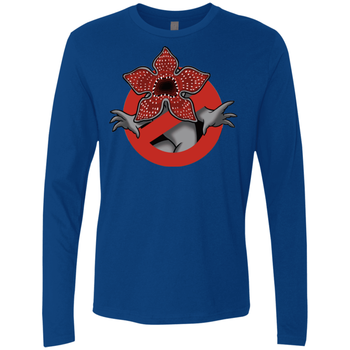 T-Shirts Royal / Small D Busters Men's Premium Long Sleeve