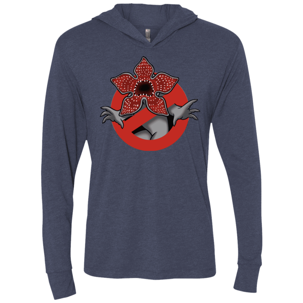 T-Shirts Vintage Navy / X-Small D Busters Triblend Long Sleeve Hoodie Tee