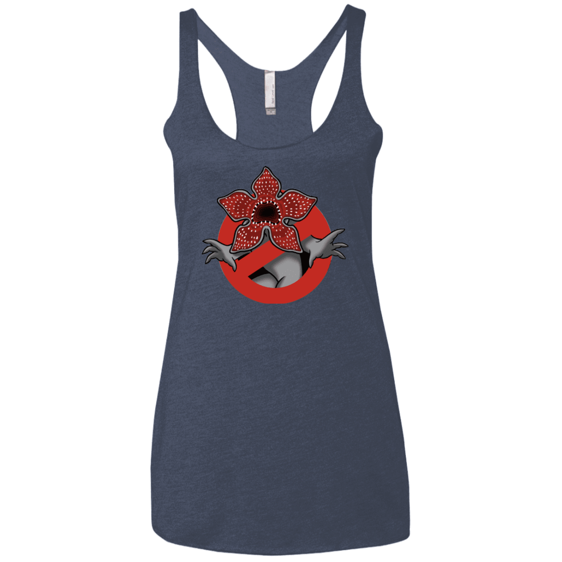 T-Shirts Vintage Navy / X-Small D Busters Women's Triblend Racerback Tank