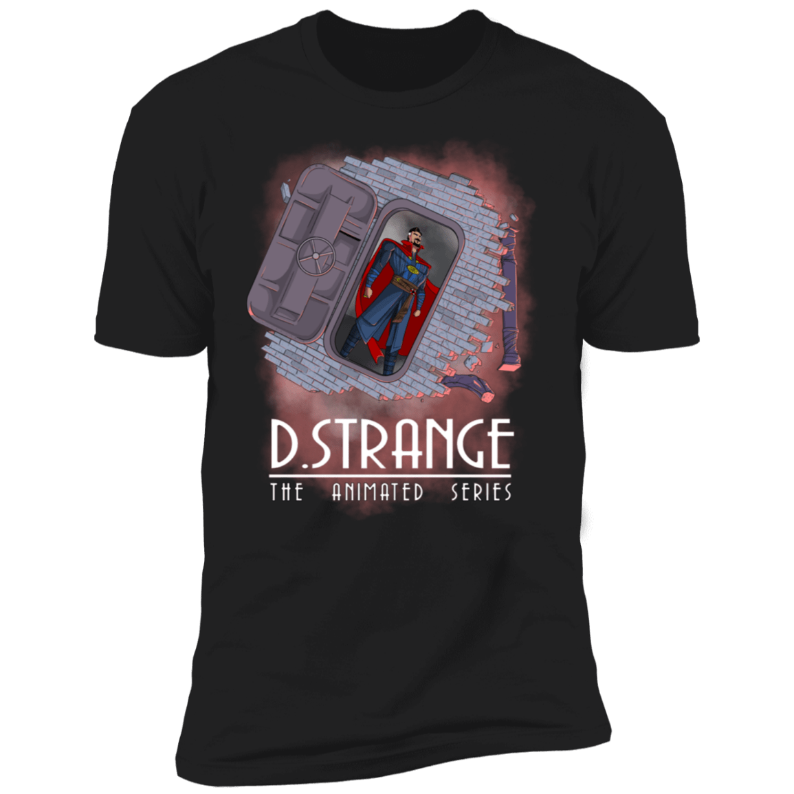 T-Shirts Black / X-Small D Strange The Animated Series Men's Premium T-Shirt