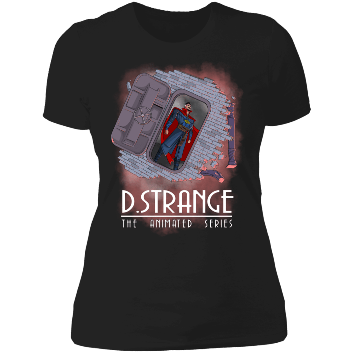 T-Shirts Black / X-Small D Strange The Animated Series Women's Premium T-Shirt