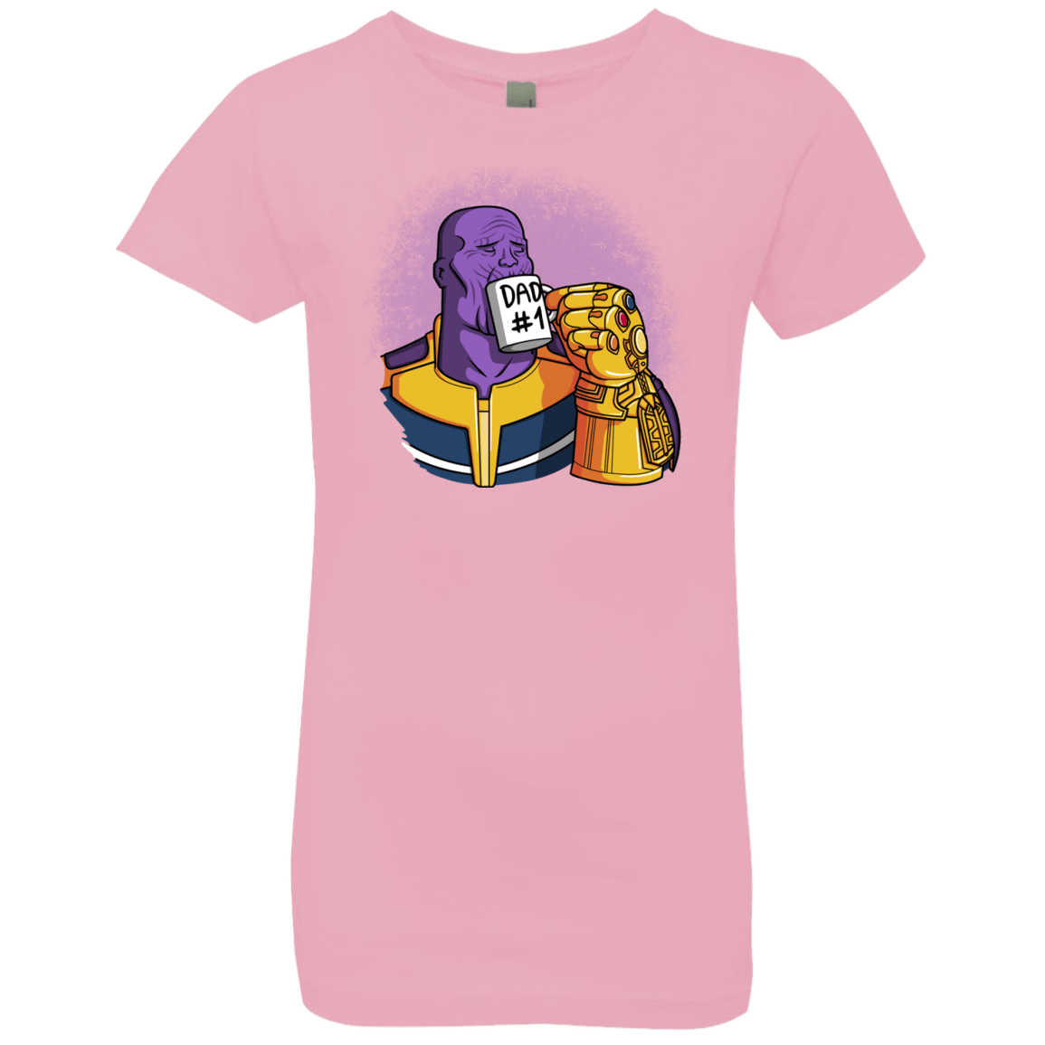 T-Shirts Light Pink / YXS Dad 1 Girls Premium T-Shirt