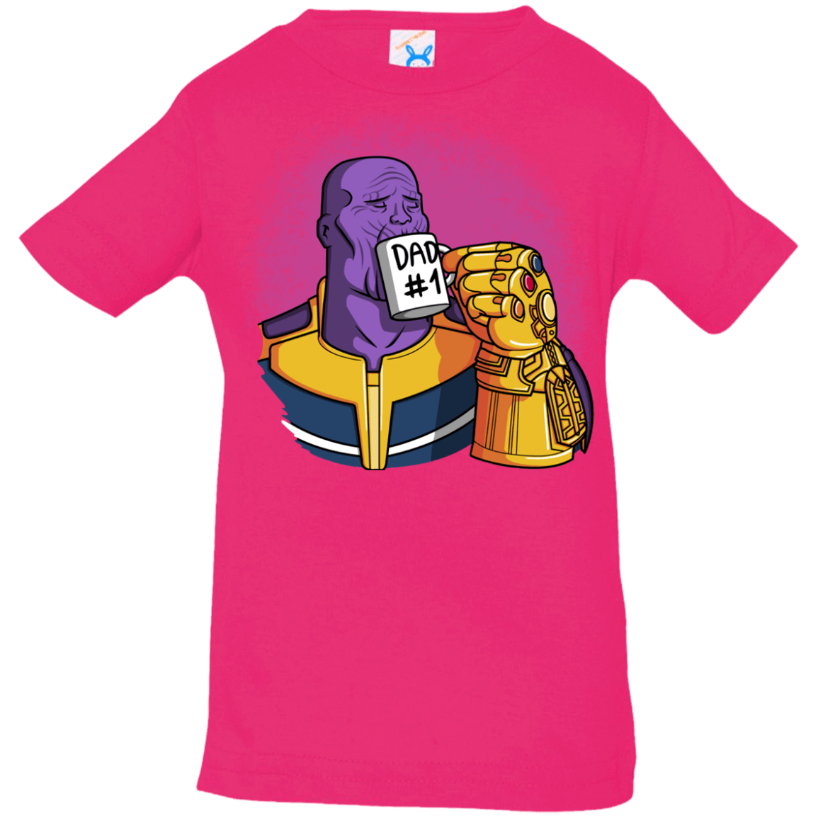 T-Shirts Hot Pink / 6 Months Dad 1 Infant Premium T-Shirt
