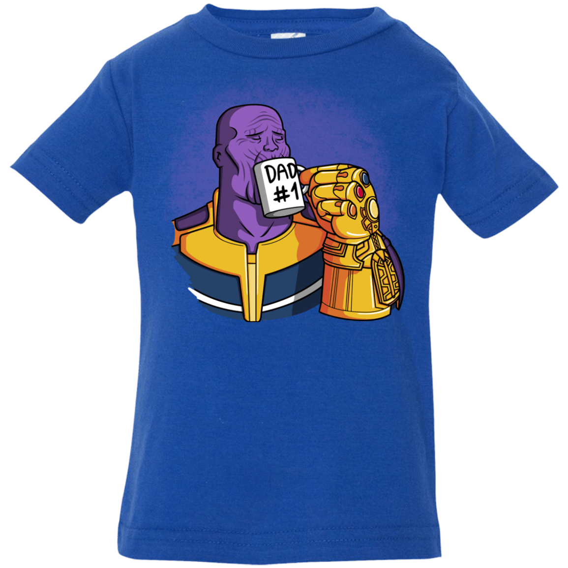 T-Shirts Royal / 6 Months Dad 1 Infant Premium T-Shirt