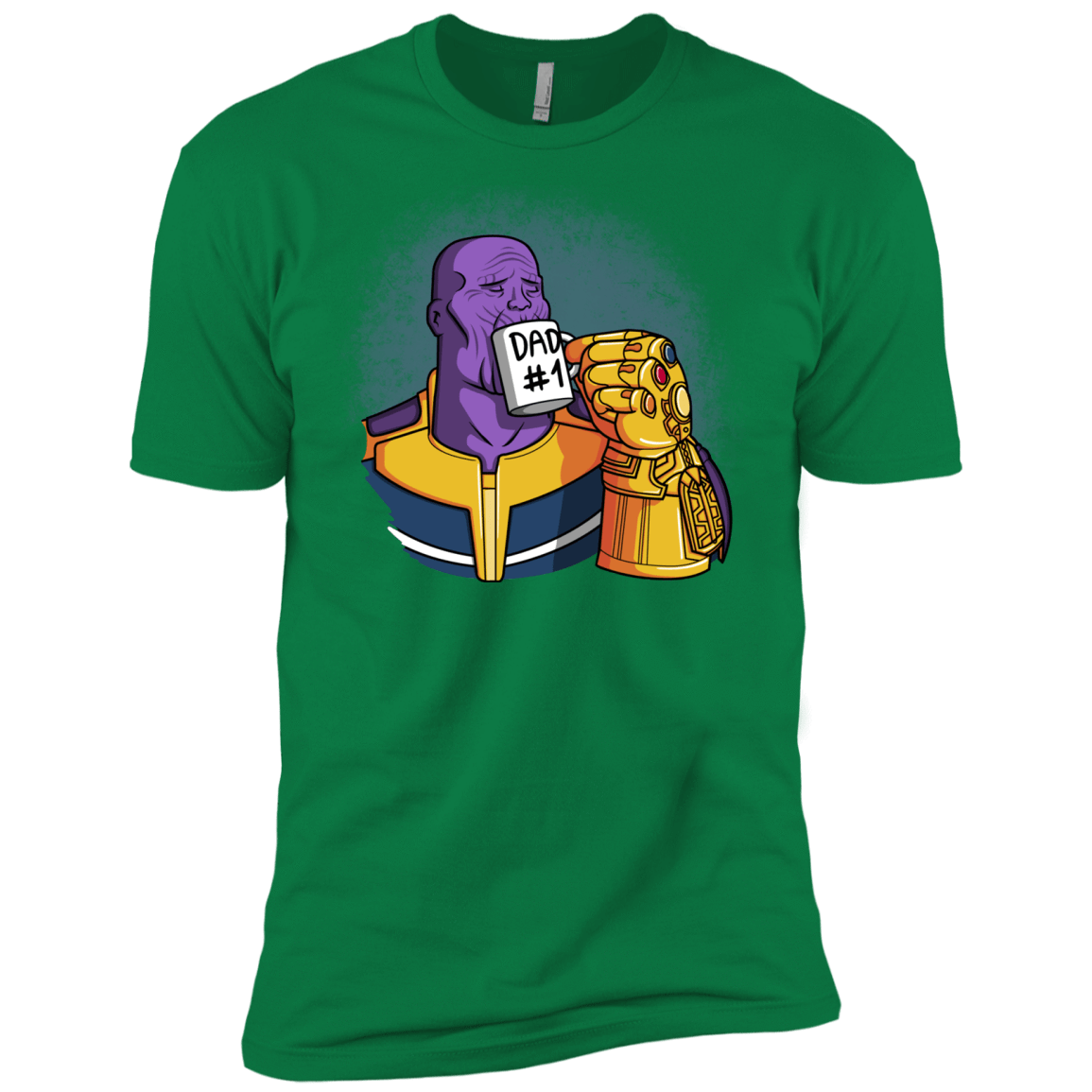 T-Shirts Kelly Green / X-Small Dad 1 Men's Premium T-Shirt