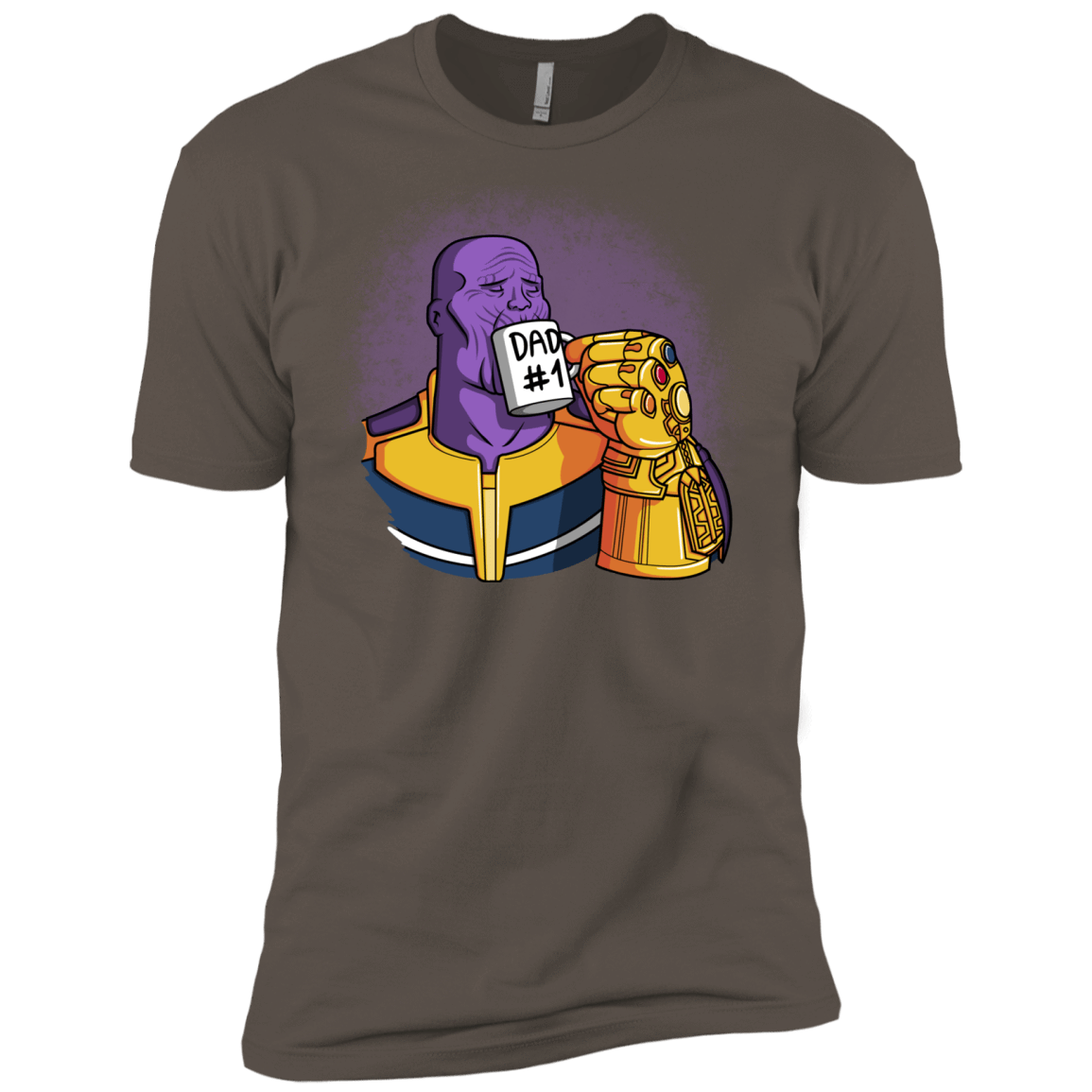 T-Shirts Warm Grey / X-Small Dad 1 Men's Premium T-Shirt