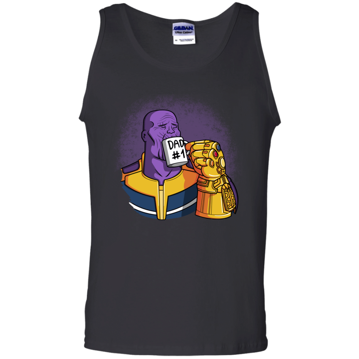 T-Shirts Black / S Dad 1 Men's Tank Top