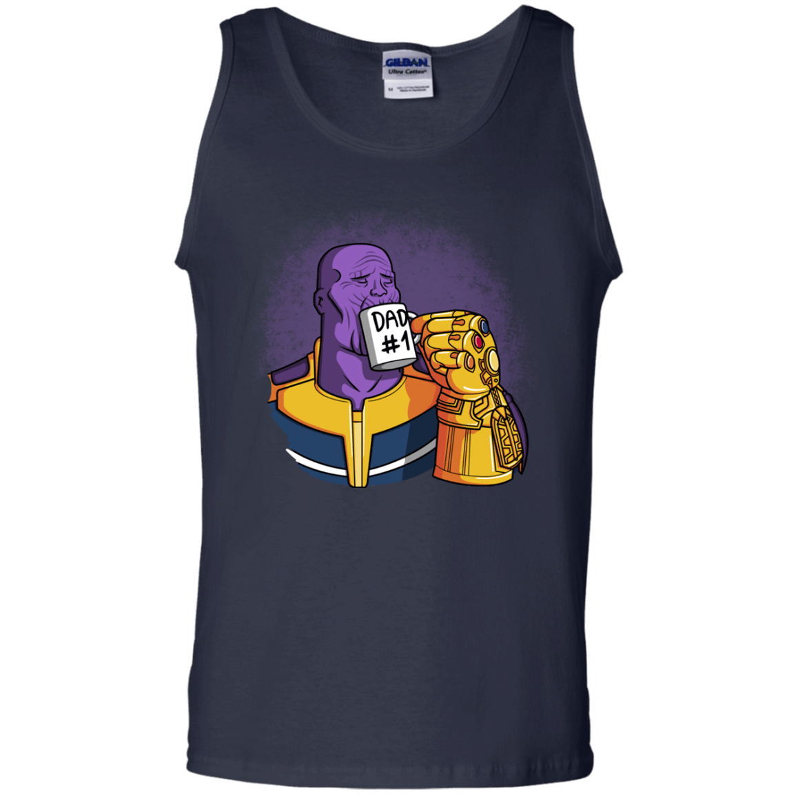 T-Shirts Navy / S Dad 1 Men's Tank Top