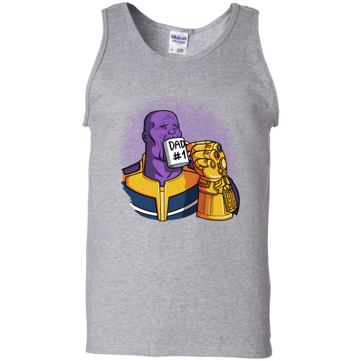 T-Shirts Sport Grey / S Dad 1 Men's Tank Top