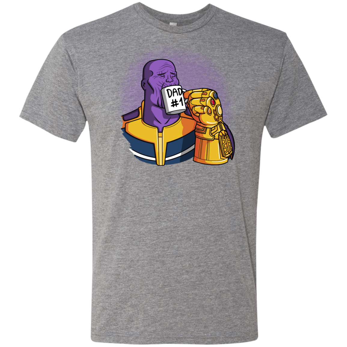 T-Shirts Premium Heather / S Dad 1 Men's Triblend T-Shirt