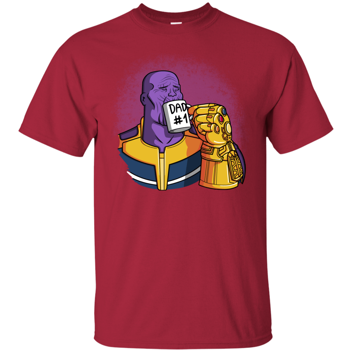 T-Shirts Cardinal / S Dad 1 T-Shirt