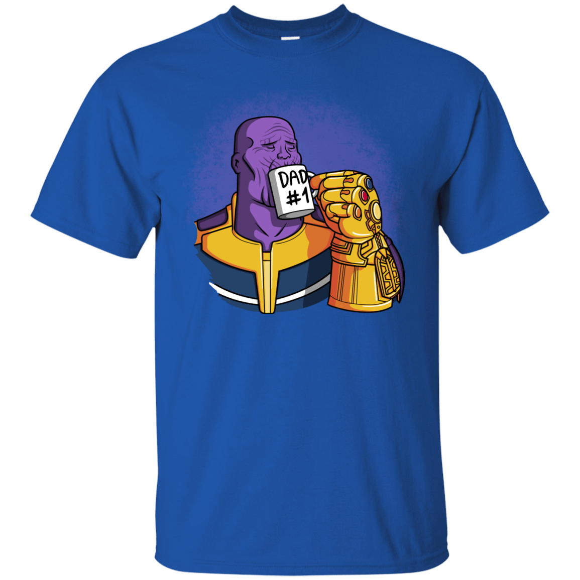 T-Shirts Royal / S Dad 1 T-Shirt