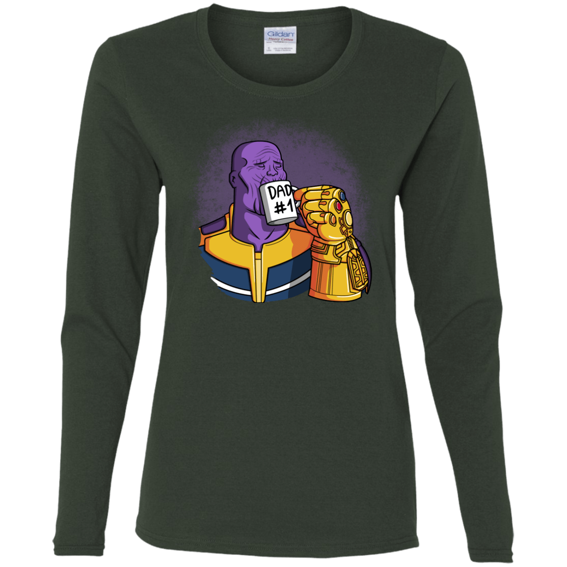 T-Shirts Forest / S Dad 1 Women's Long Sleeve T-Shirt