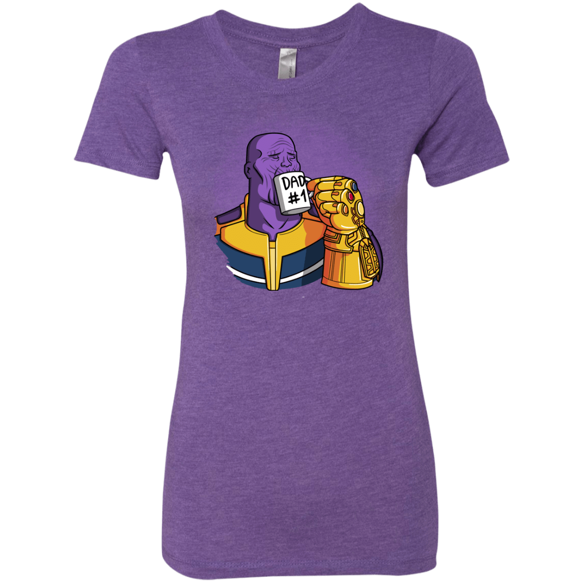T-Shirts Purple Rush / S Dad 1 Women's Triblend T-Shirt