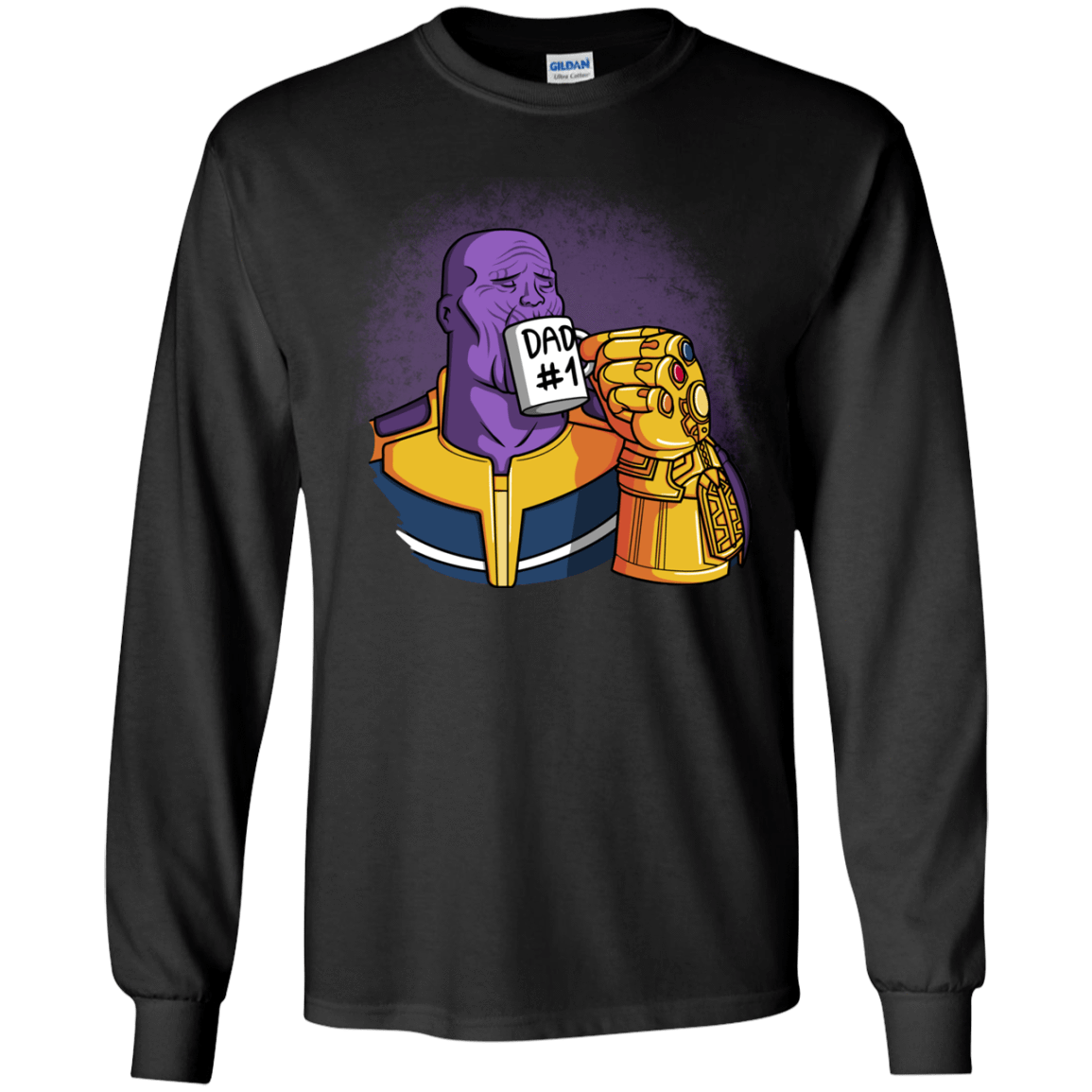 T-Shirts Black / YS Dad 1 Youth Long Sleeve T-Shirt