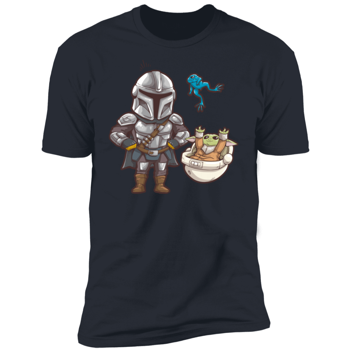 T-Shirts Indigo / S Daddy Mando Men's Premium T-Shirt