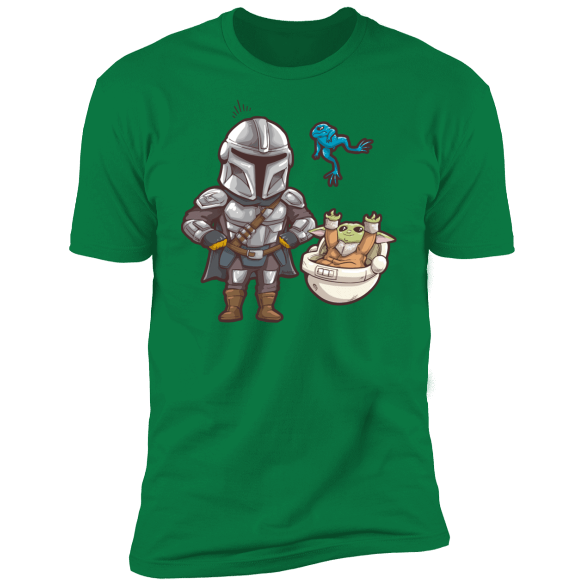 T-Shirts Kelly Green / S Daddy Mando Men's Premium T-Shirt