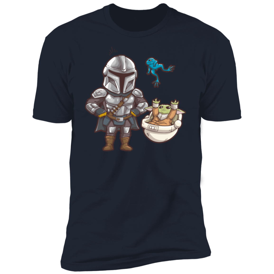 T-Shirts Midnight Navy / S Daddy Mando Men's Premium T-Shirt