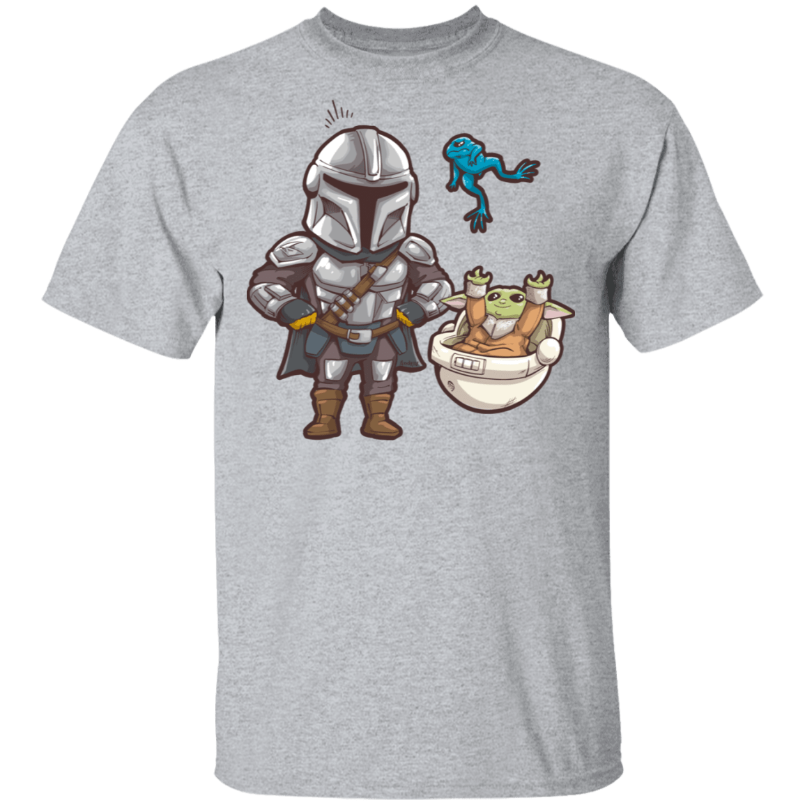 T-Shirts Sport Grey / S Daddy Mando T-Shirt