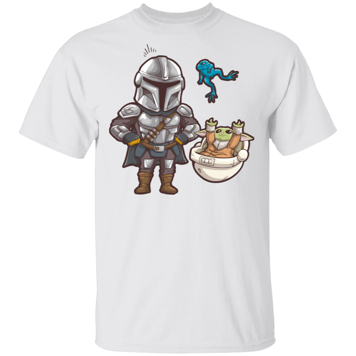 T-Shirts White / S Daddy Mando T-Shirt